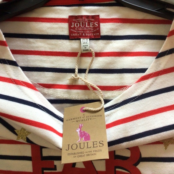 SALE OFR🆕JOULES “FAB YULE US” HARBOUR JERSEY TOP(Sz6) - Picture 11 of 15